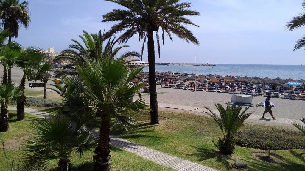 Strand aan de Costa del Sol